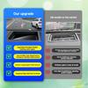 Voor BMW 5 Serie i5 G60 2025-2026 Head-up display beschermhoes instrumentenpaneel HUD beschermhoes specifieke interieurmodificatie