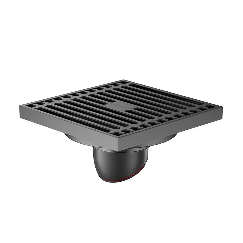 MDNG Square Fine-Carved Bathroom Floor Drain