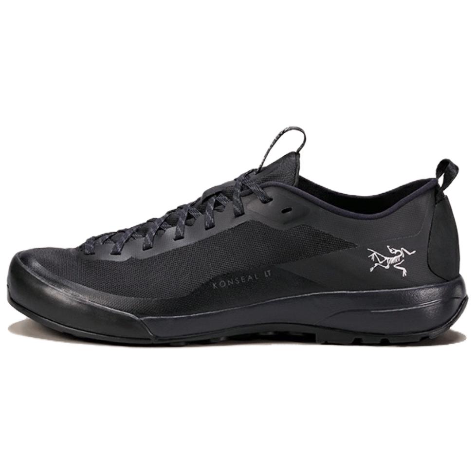 Arcteryx Konseal Lt Comfortable Lightweight Mesh Shock Absorbing Durable Supportive Breathable Low-Top Hiking Shoes X000006937BLACK/BLACK