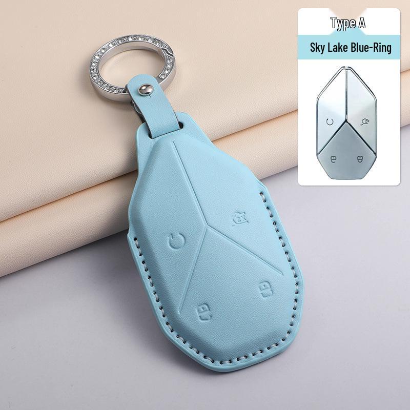 

BYD Fangchengbao 5 Key Case: High-Value, Stylish Purple Design for Baowu, Baoba, and Baoba3 Cars