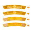 125*20mm Spoke Reflector 4 Pcs Accessories Replacement