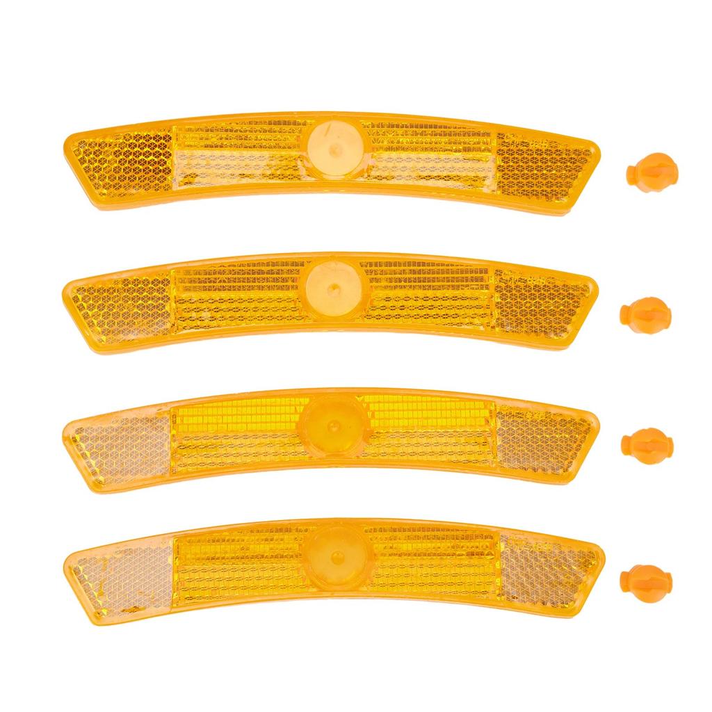 125*20mm Spoke Reflector 4 Pcs Accessories Replacement