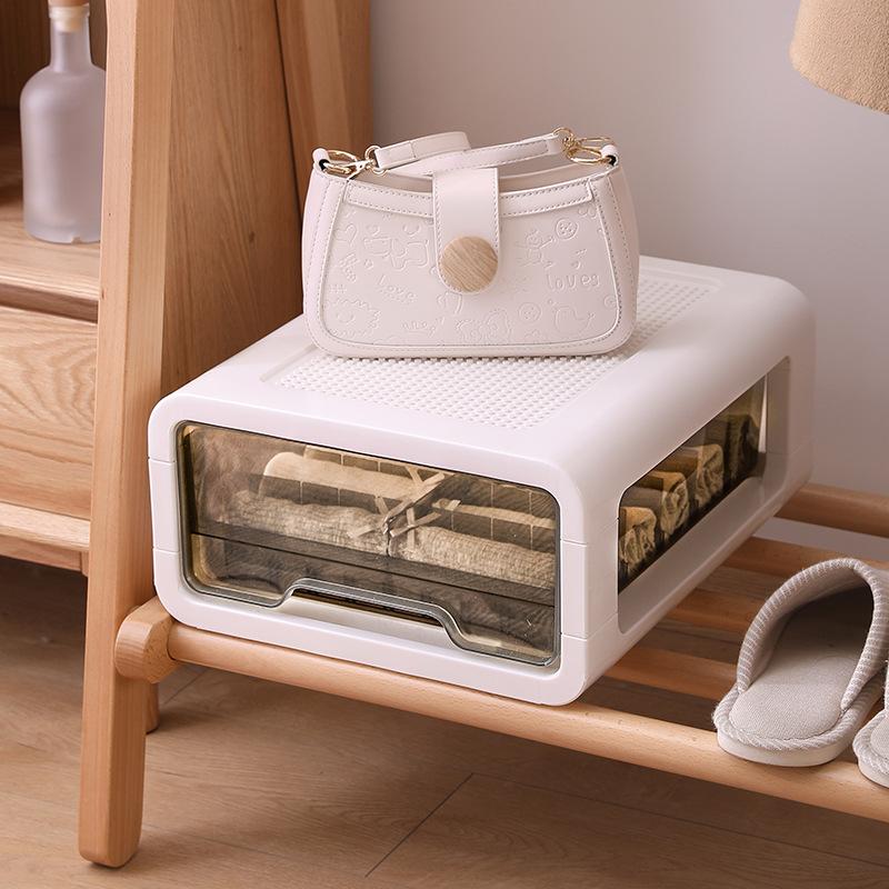 Drawer Style Storage Box for Household Underwear Transparent Bras Socks Classified Storage Box Underwear Storage Cabinet