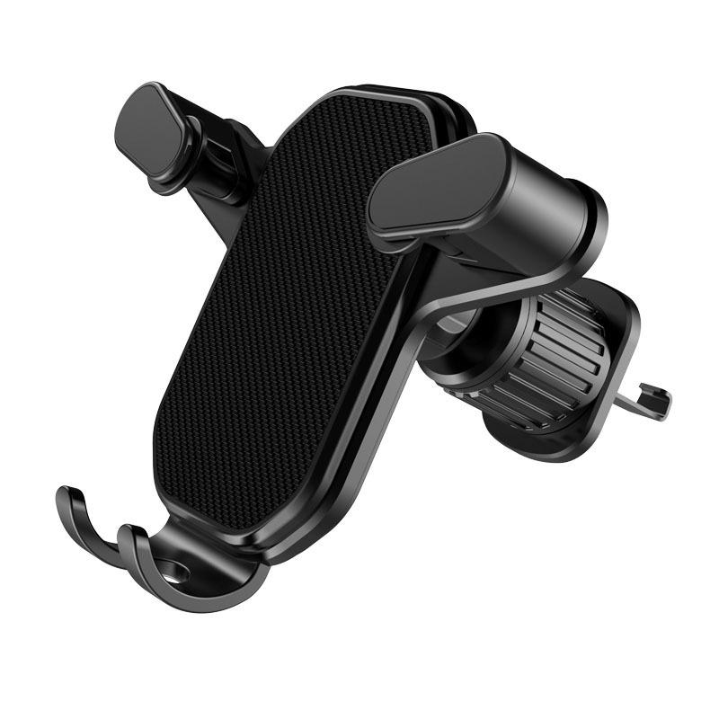 2-in-1 Car Phone Holder: Suction Cup & Air Vent Dashboard Mount