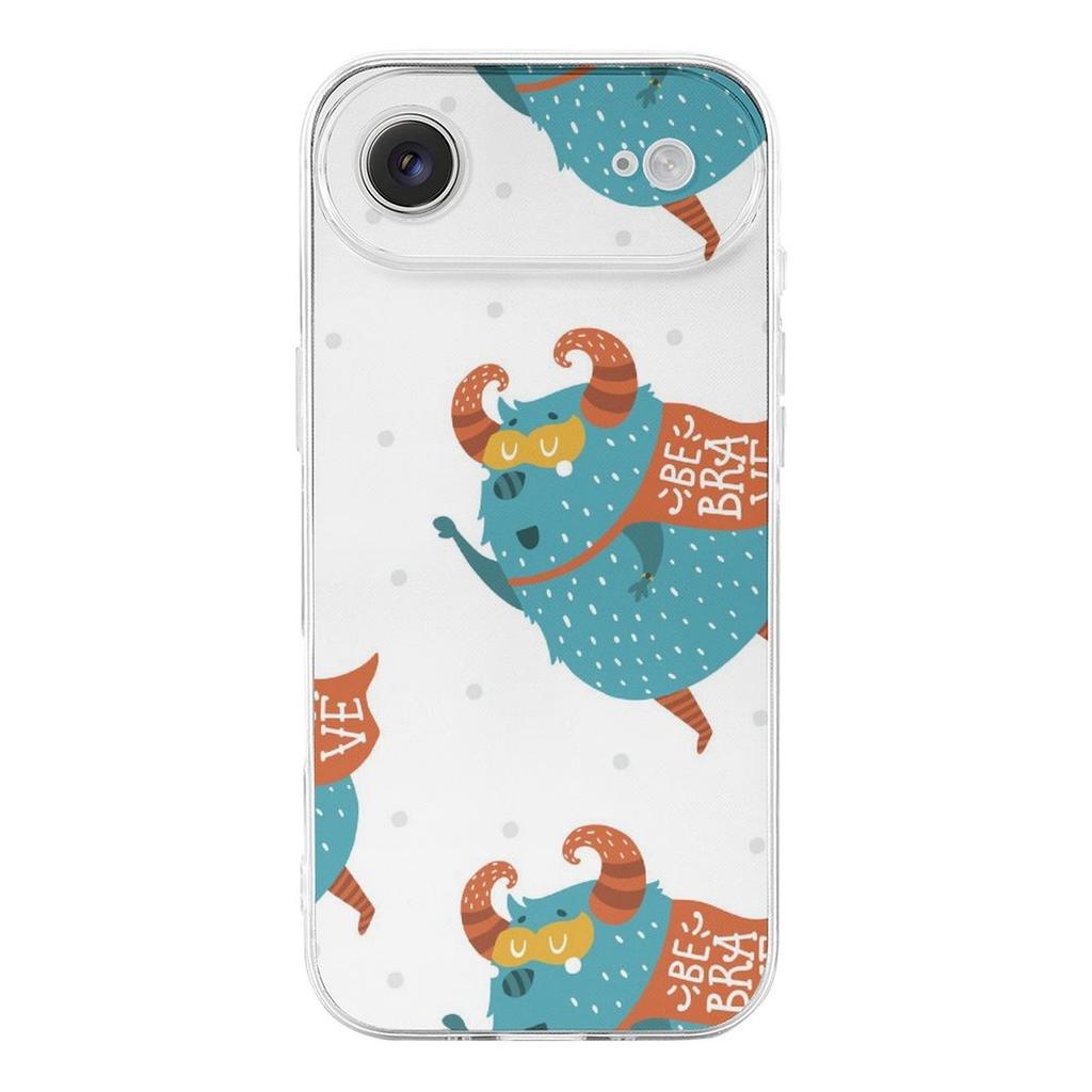 1 Pack For Iphone 17/17Air/17Pro/17ProMax Tpu Phone Case With Slim Shockproof Sides, Comfortable Soft Material, Durable Scratch Proof Body