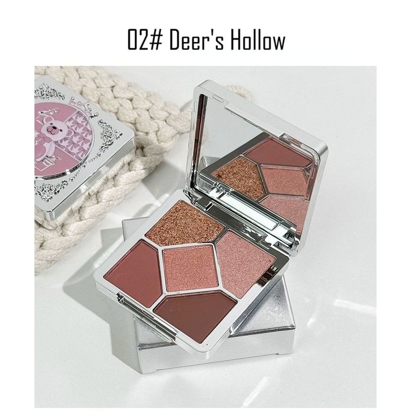 Art Value - Dream Bear 5 Color Eyeshadow Palette - 4 Types