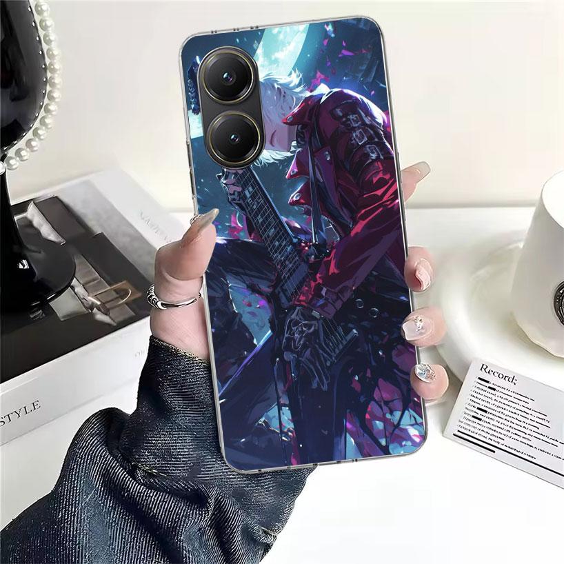 Game D-Devil May Cry 5 Soft Phone Case For Xiaomi Redmi 15C 15 13C 13 Poco X5 X6 X7 F7 Ultra M7 12C 12 10 10C 9C 9A 9T 9 Fundas