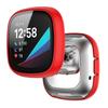 Matte Schutzhülle mit gehärtetem Glas für Fitbit Versa 4/3/Sense 1/2