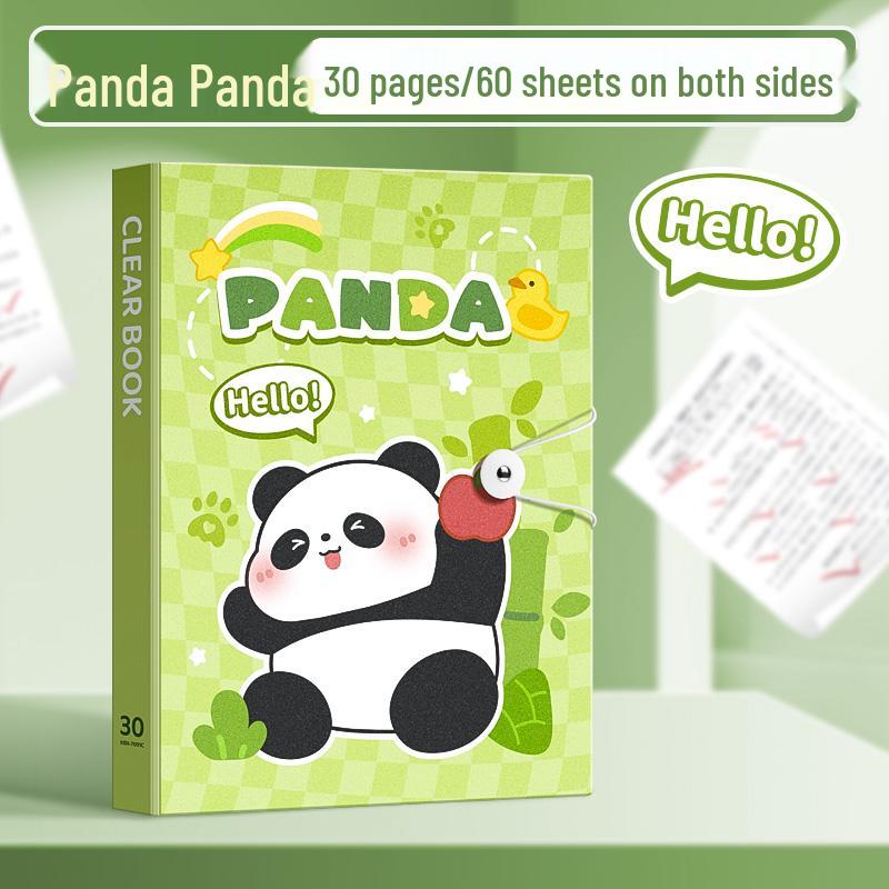 Landscaping Sticker & Photo Album A5 Loose-Leaf, Polaroid & Postcard Card Holder, A4 Single Grid Large