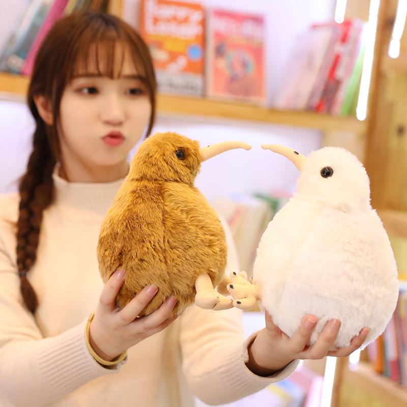 Simulation Kiwi Doll, New Zealand'S National Bird Kiwi Plush Toy Cute Bird Cloth Doll