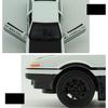 Initial D Alloy Model Car Takumi Fujiwara AE86 Trueno Project D Specification 1/32 Scale (White)