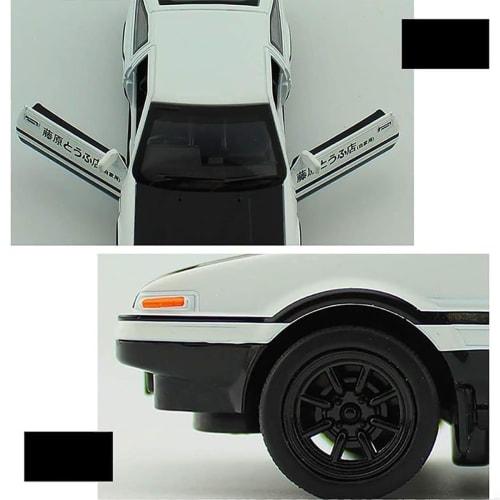 Initial D Alloy Model Car Takumi Fujiwara AE86 Trueno Project D Specification 1/32 Scale (White)