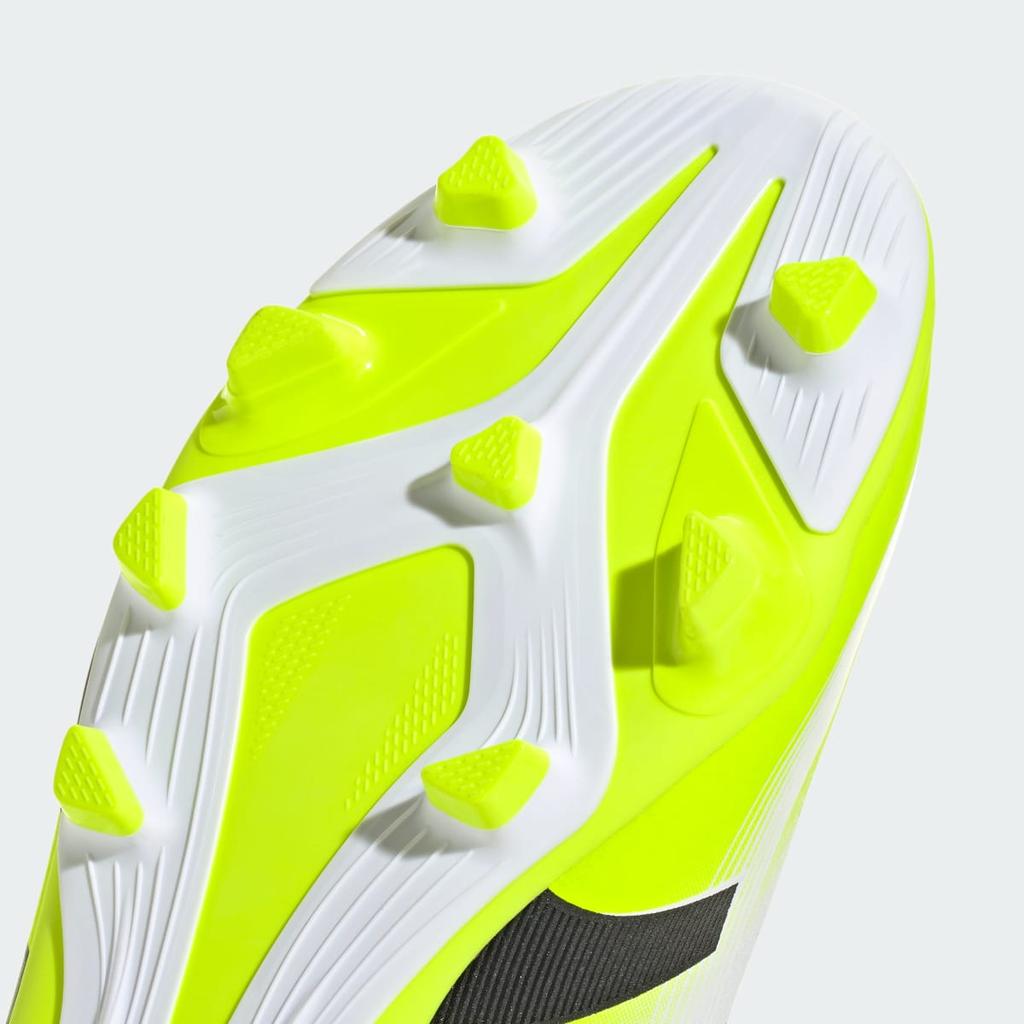 adidas Predator Club Firm Multi-Ground Boots Kids JH8868 Kids' Performance Sports Shoes Cloud White / Core Black / Lucid Lemon