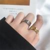 Irregular Silver Color Bohemian Opening Rings Women Novelty Jewelry Layered Finger Ring