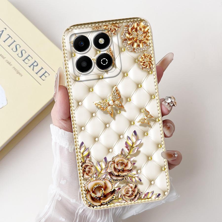 For Honor X6a Case WDY-LX1 Capa Cute Cartoon Soft Silicone Cover For HonorX6a X 6B X6 b Shell Matte Len Proective Phone Fundas