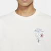 Nike T Shirts Men's White Crew Neck Moderate Straight Fit DM2189-902