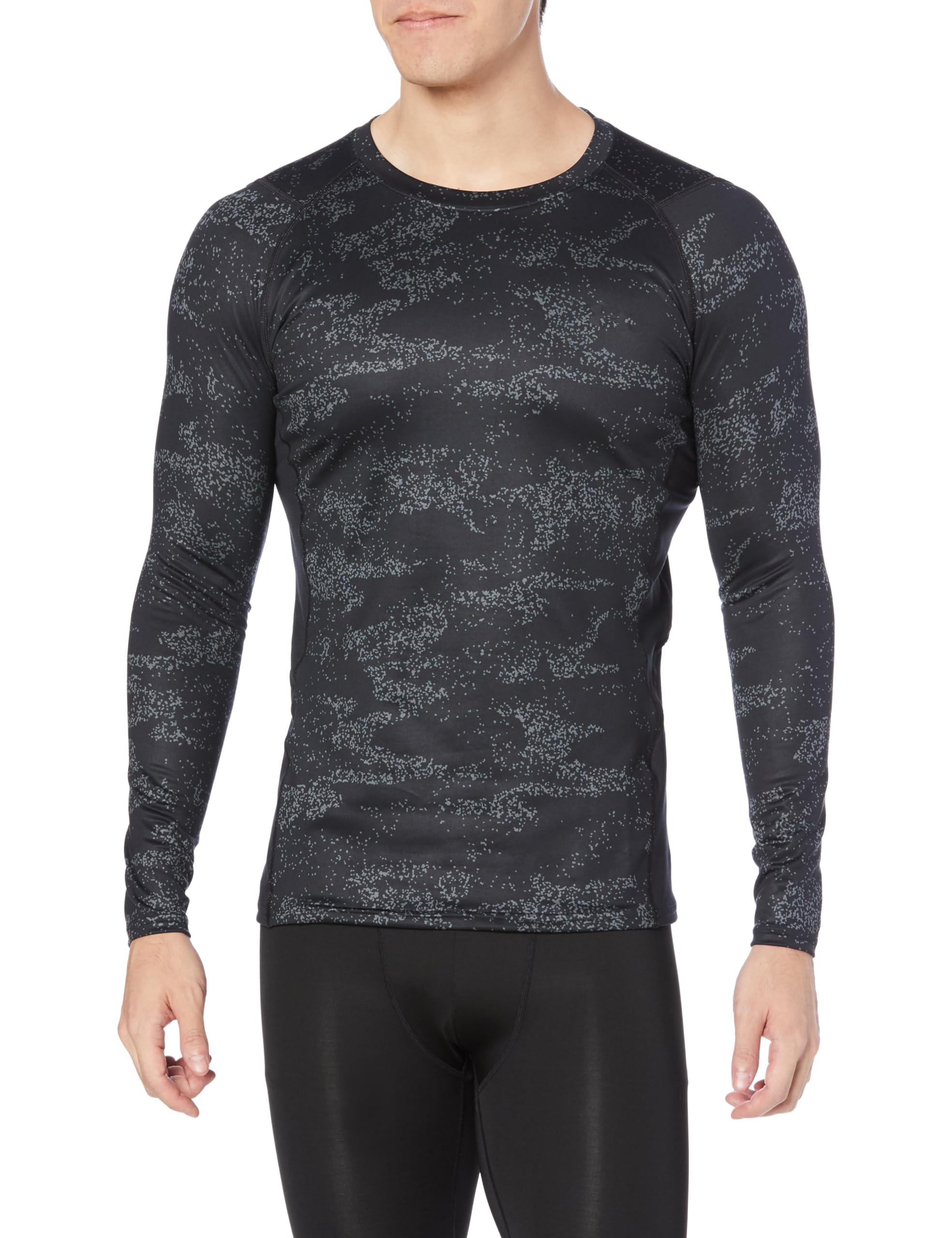 

UA COLDGEAR Облегающий Лонгслив с Круглым Вырезом NV Черный Черный SM [Under Armour]