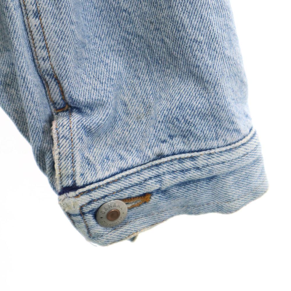 Banana Republic 80s 90s Made in USA Old Long sleeve Denim Jacket Women Used