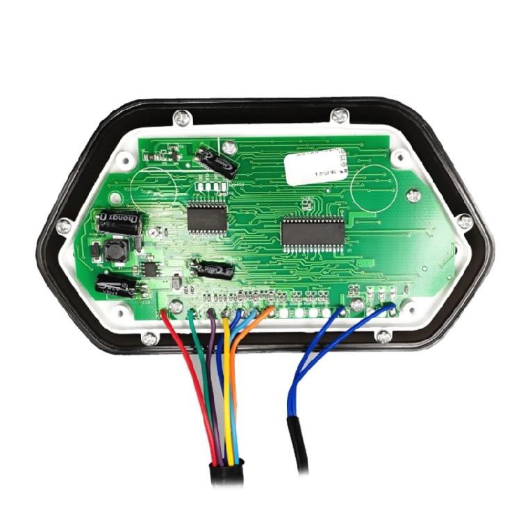 Electric Bicycle LED Display With SpeedoMeter Gauge Bike 48V-60V 72V Indicator