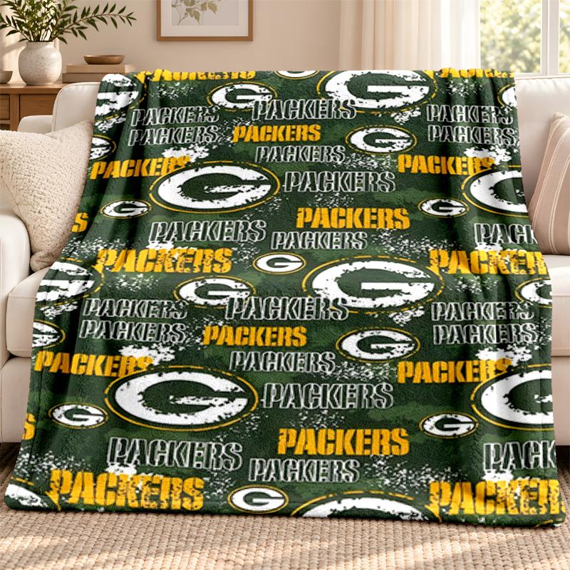Goias EC of Brazil blanket Flannel Blanket Soft Cozy Plush Throw for Sofa Bed Lightweight Home Decoration Outdoor camping