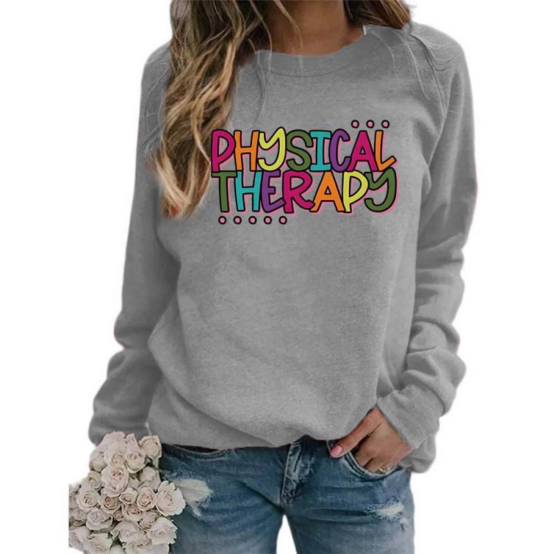 2025 Women's Long Sleeve Round Neck Hoodie - European & American Sizes for Fall/Winter