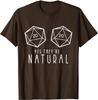 Yes They're Natural Funny RPG Gaming DM Gift T-Shirt Casual Tops Shirt Cotton Mens T Shirts Casual Oversized