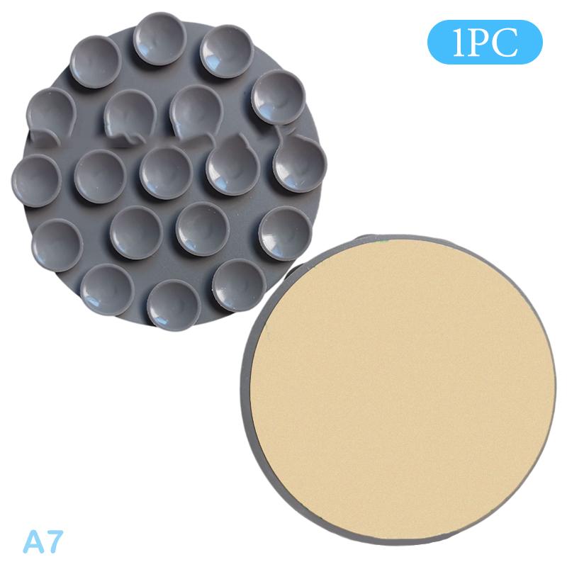 1/5Pcs Vase Anti-Toppling Sticker Silicone Suction Cup Sticker Double-Sided Easy Adhere,Prevent Knocking Over Vase Fixed Sticker