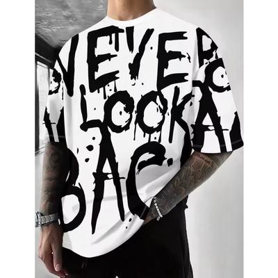 Sommer Neues Herren T-Shirt 3D Gedrucktes Lässiges Kurzarm T-Shirt Street Fashion und Personalisierte Alltagskleidung