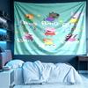 Cartoon animation Print Tapestry, Lightweight Wall Hanging, for Bedroom, Dorm, Living Room, Home Art Decor - Birthday Christmas Gift for Friends