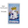 Cute Ghost Tarot Deck Toy Set Tarot Deck Oracle Card Divination Family Playing Birthday Gift Party Entertainment Board Game