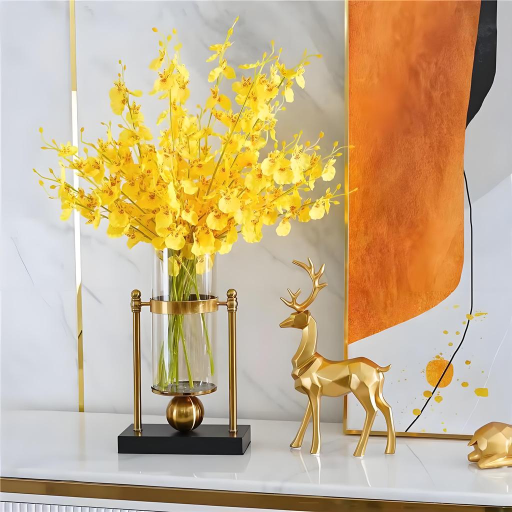 2 Pieces Christmas Reindeer Figurines Decor Nordic European Style Deer Statue Fireplace Window Desk Bedroom Shelf Ornament