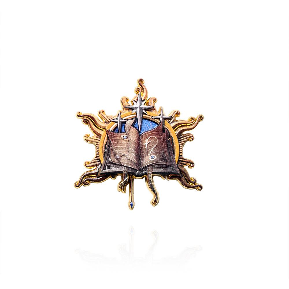 Baldurs Gate 3 Collectors Badge With Animal Cartoon Design For Cosplay And Fans