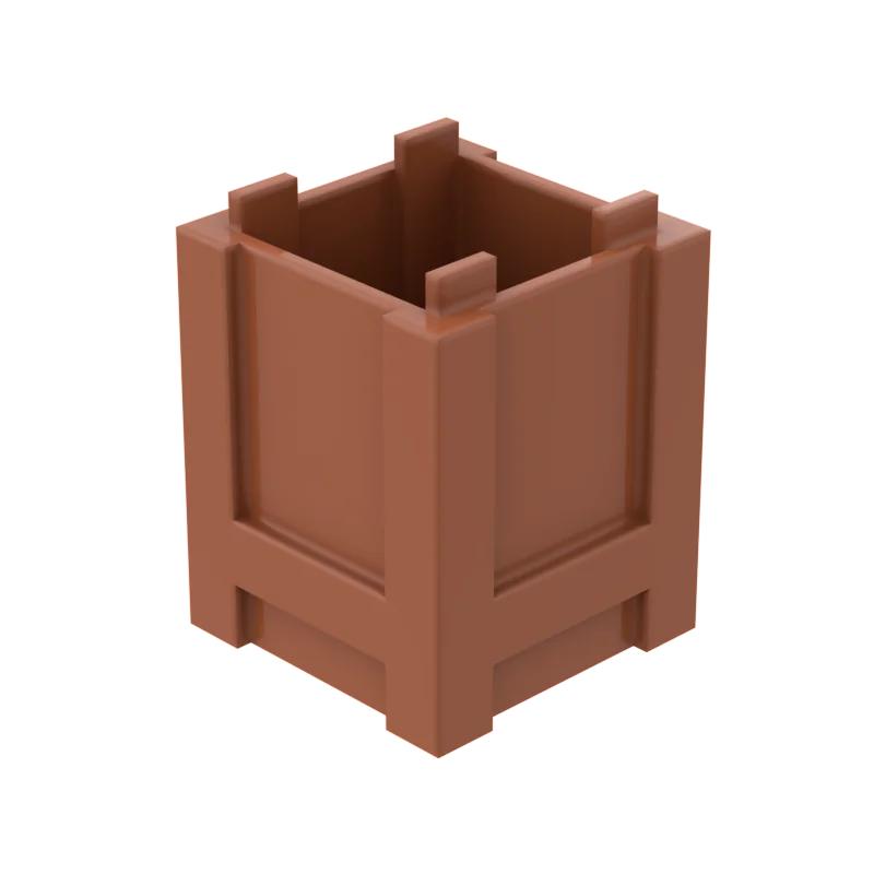 MY OWN CREATION 10PCS 61780 Container Box Building Blocks Kit 2x2x2 Top Opening Treasure Particle Learning Playthings Children Birthday Gifts