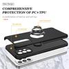 Samsung A52 Car Mount Phone Case with Magnetic Ring, Protects, and Prevents Falls