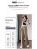 Ice Silk Wide-Leg Plus-Size Women's Summer Slimming Casual Pants