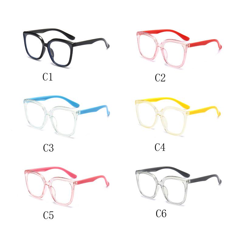 Anti-blue Light Glasses Luxury Cat Eye Children Eyewear Sweet Cute Kid Eyeglasses Blue Light Blocking Boy Girl Computer Eyeglas