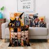Comic Anime h-Haikyuus Kissenbezüge Cartoon Sofa Dekoratives Zuhause Zweiseitiger Druck Kurzer Plüsch Niedlicher Kissenbezug