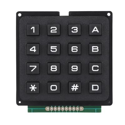 16 Keys Numeric Keypad 4x4 External Keypad Practical Keyboard Modules DIY Electronics