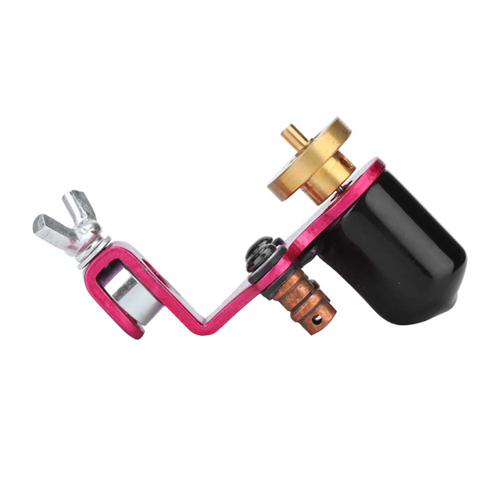 

Роторная тату-машинка для контура и теней из сплава, мощный мотор, пистолет, инструмент для перманентного макияжа, фиолетово-красный разноцветный