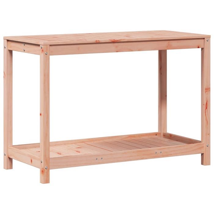 VidaXL Table de Rempotage et Étagère, Table de Plantation avec Rangement, Banc de Rempotage, Table à Plantes Jardin, Bois 832405