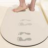 Non-slip Bathroom Carpet Strong Absorbent Beige Stripes Floor Mat Home Decor Toilet Entrance Rug Alfombra De Baño