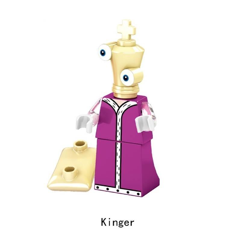 Colorful Digital Circus Palm Niken Clown Kraftmo Building Block Figurine Set Abs Material