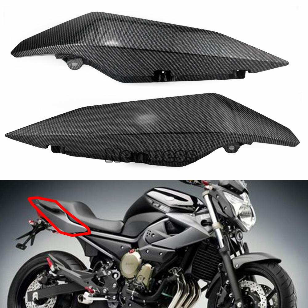 Motorcycle Body Fairings Carbon Front Bracket Side Cover Panel Cowl Fender Fairing For Yamaha XJ6 2009 2010 2011 2012