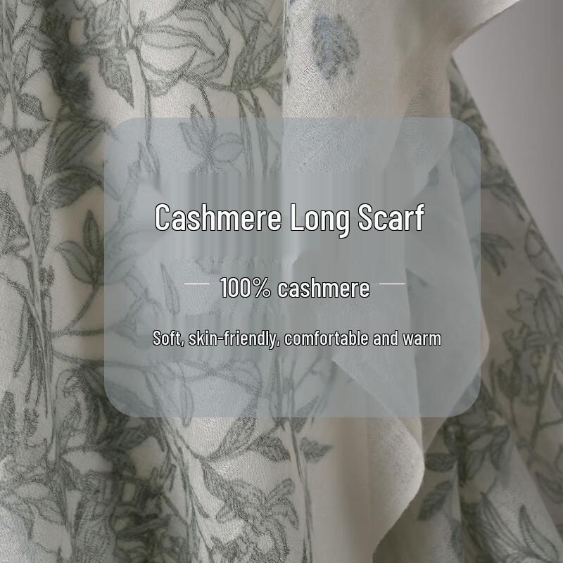 Hang Sifu Pure Cashmere Scarf & Shawl