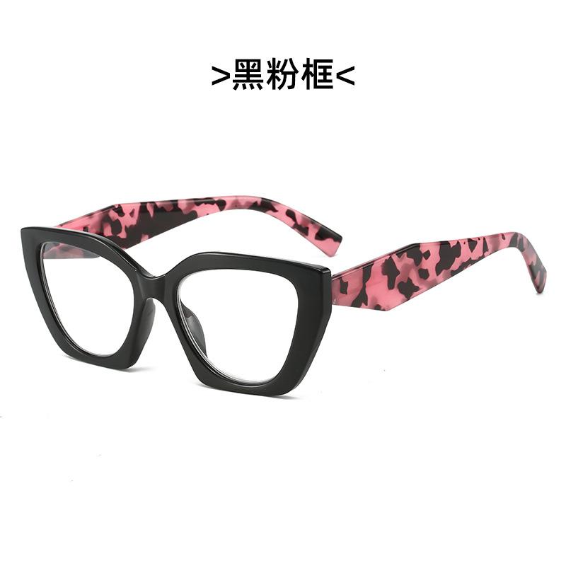 Leopard Square Frame Reading Glasses for Women Neutral Light Luxury Glasses Anti-blue Light Presbyopia Glasses Diopters To 0+4.0
