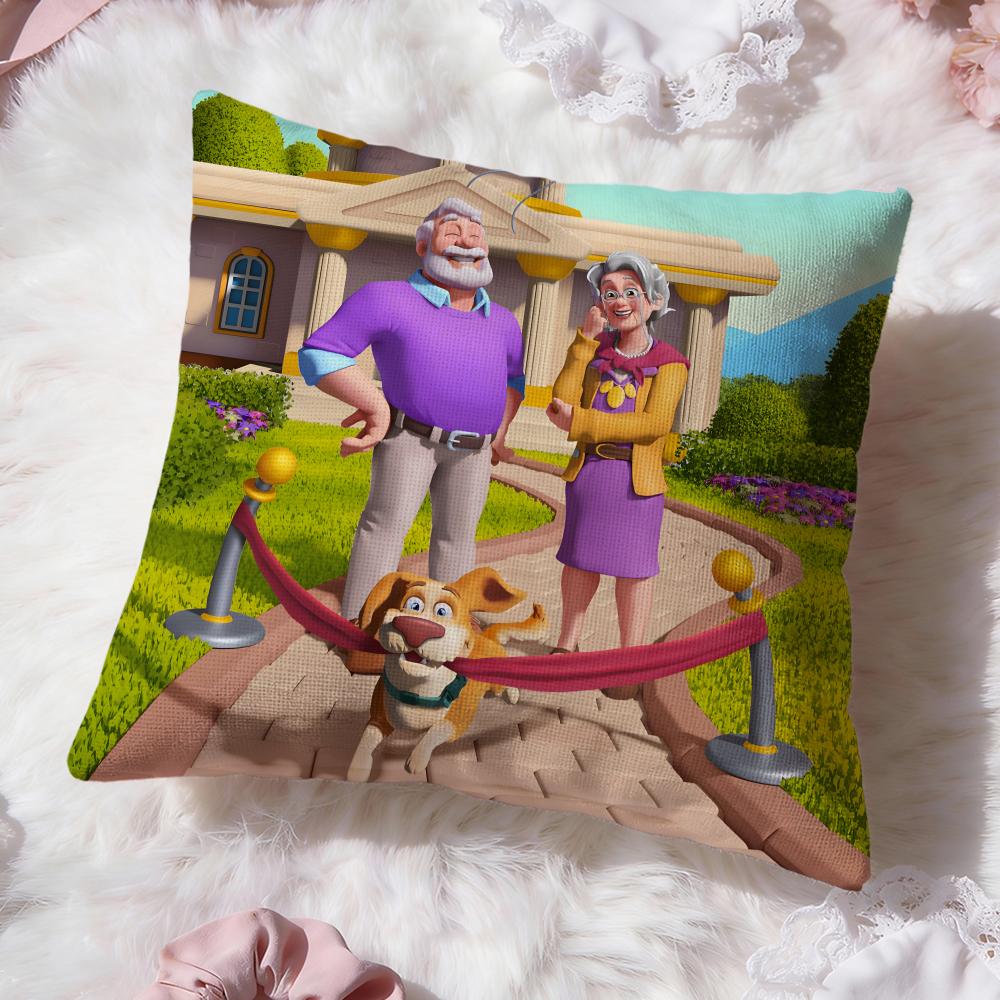 Royal Match game Cushion Cover Premium Comfort Reversible Pillow Cove -Two in One Design for Any Room & Car Interior