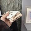Solid Color Heart Magnetic Case for iPhone 17/16 Pro Max, Electroplated Soft Full Coverage.