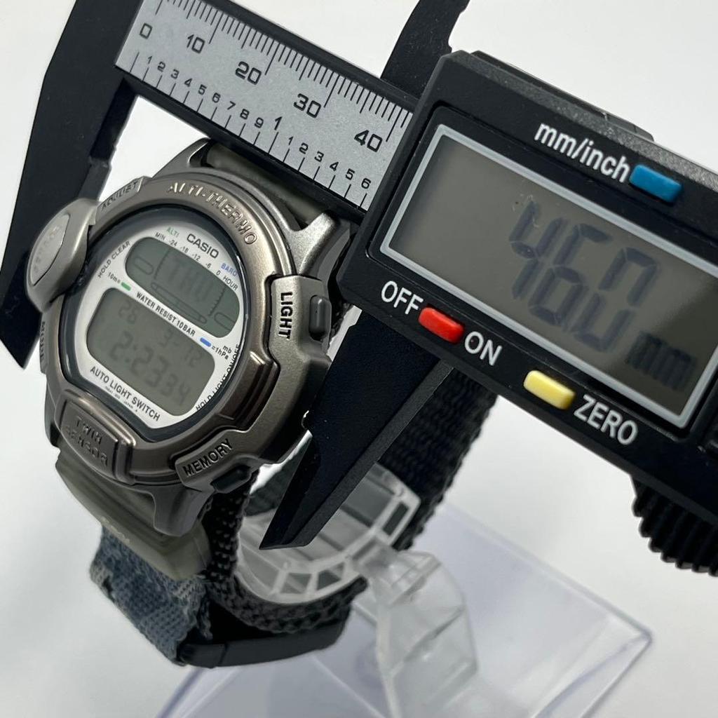 Used Rare Casio Pro Trek PRL-20 1678 WWF Panda Discontinued Model