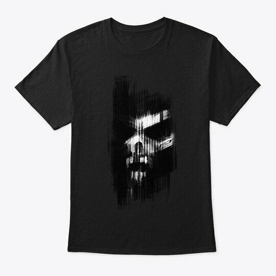 Abstract Skull Face T-Shirt XXXXL