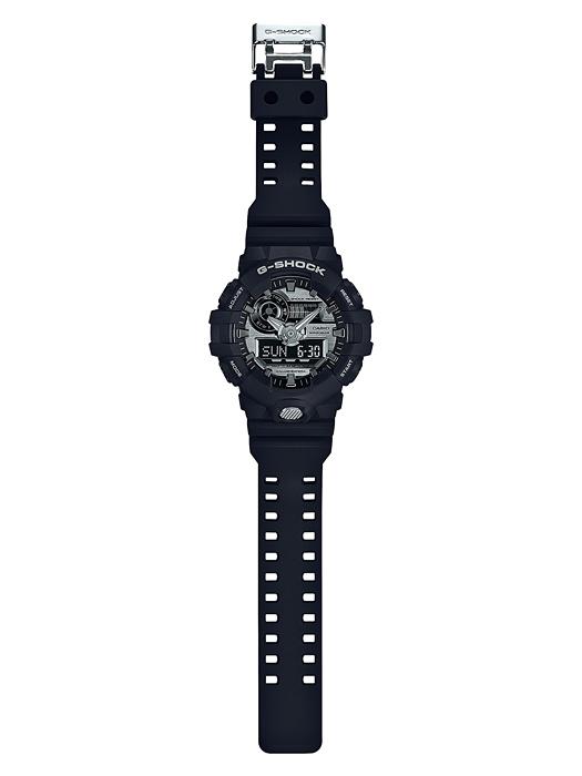 Casio Men's Resin 200M Water Resistant Analog Shock Resistant Quartz Watch GA-710-1A